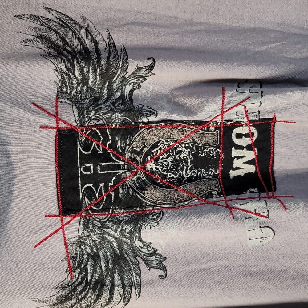 Uhl Works Graphic Motorcycle Tshirt, Men's XXL - Picture 5 of 7